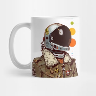 Spaceman Astronaut Colorful Popart Illustration Mug